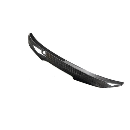 HoneyComb Carbon BMW F22 and F87 M2 trunk spoiler by Palenon Performance, showcasing its sleek carbon fiber design.