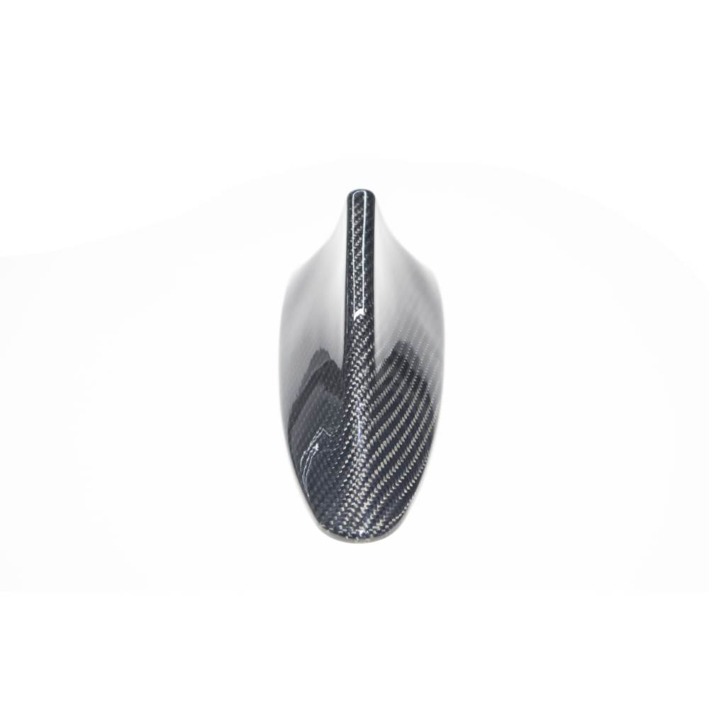 Carbon fiber roof antenna cover for BMW F10 M5, 535i, 550i, and F01/F02 750i, 760i models by Palenon Performance.