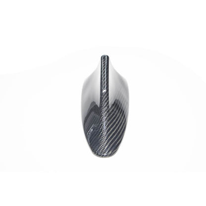 Carbon fiber roof antenna cover for BMW F10 M5, 535i, 550i, and F01/F02 750i, 760i models by Palenon Performance.