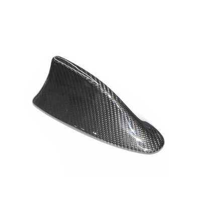 Carbon fiber roof antenna cover for BMW F10 M5, 535i, 550i, and F01/F02 750i, 760i by Palenon Performance.