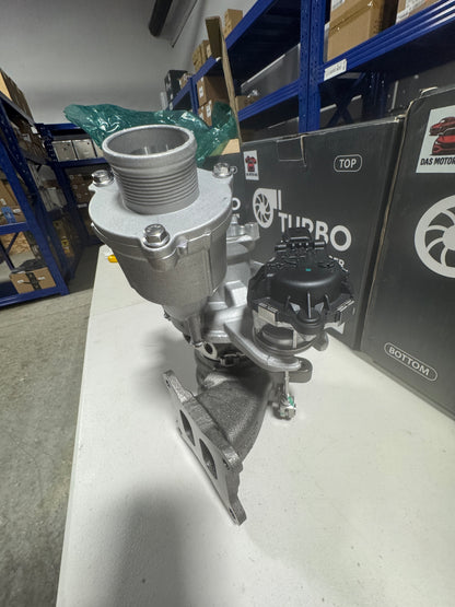 DAS MOTOR HAUS 06K145874T TURBOCHARGER 2.0L EA888 GEN 4 AUDI VW 2018-2024