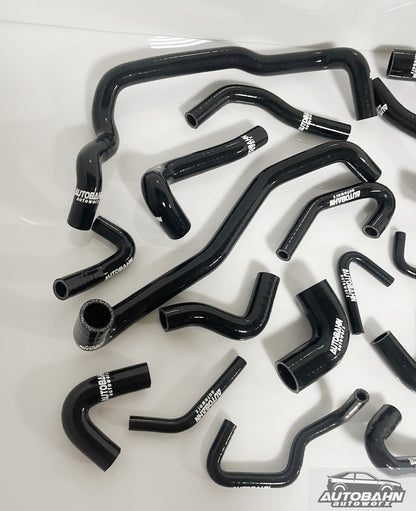 Autobahn Autoworx VW Mk4 Golf Jetta GTI GLI 24v VR6 Complete Coolant Hose Kit - AudiGear.com - Hose Kits