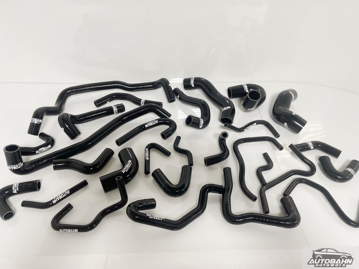Autobahn Autoworx VW Mk4 Golf Jetta GTI GLI 24v VR6 Complete Coolant Hose Kit - AudiGear.com - Hose Kits