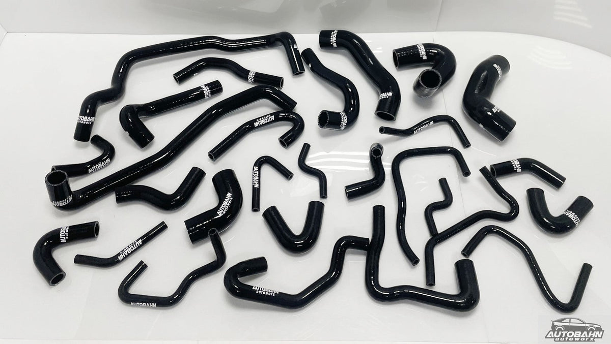 Autobahn Autoworx VW Mk4 Golf Jetta GTI GLI 24v VR6 Complete Coolant Hose Kit - AudiGear.com - Hose Kits