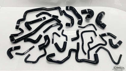 Autobahn Autoworx VW Mk4 Golf Jetta GTI GLI 24v VR6 Complete Coolant Hose Kit - AudiGear.com - Hose Kits