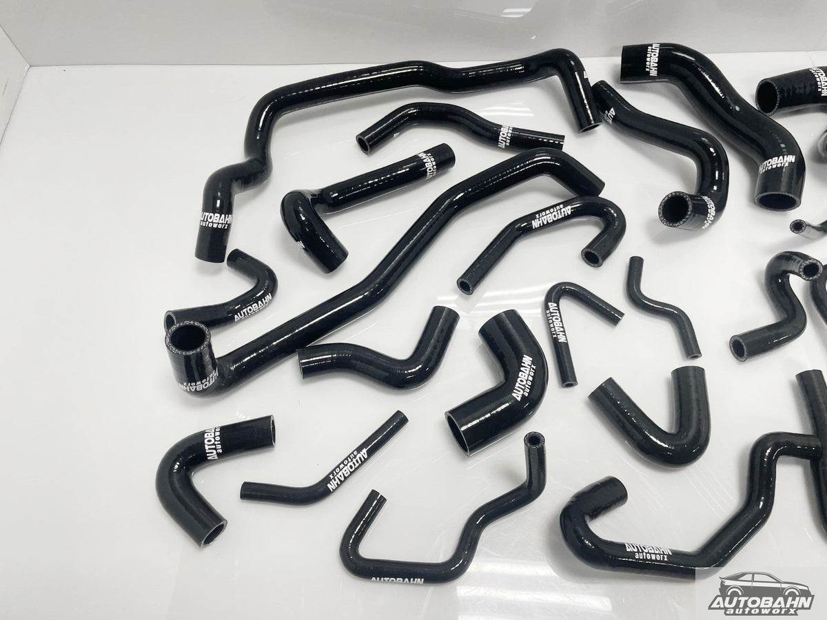 Autobahn Autoworx VW Mk4 Golf Jetta GTI GLI 24v VR6 Complete Coolant Hose Kit - AudiGear.com - Hose Kits
