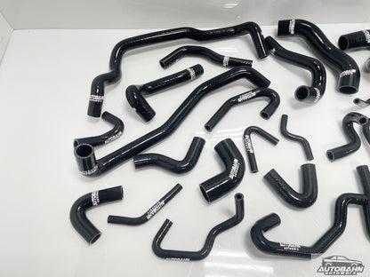 Autobahn Autoworx VW Mk4 Golf Jetta GTI GLI 24v VR6 Complete Coolant Hose Kit - AudiGear.com - Hose Kits