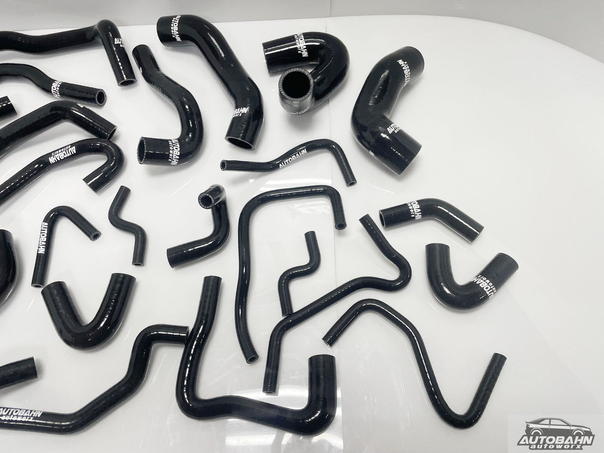 Autobahn Autoworx VW Mk4 Golf Jetta GTI GLI 24v VR6 Complete Coolant Hose Kit - AudiGear.com - Hose Kits