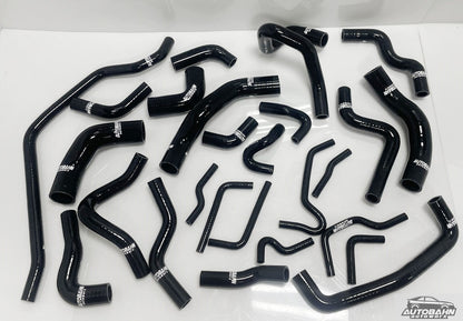 Autobahn Autoworx VW Mk4 Golf Jetta GTI GLI 12v VR6 Complete Coolant Hose Kit
