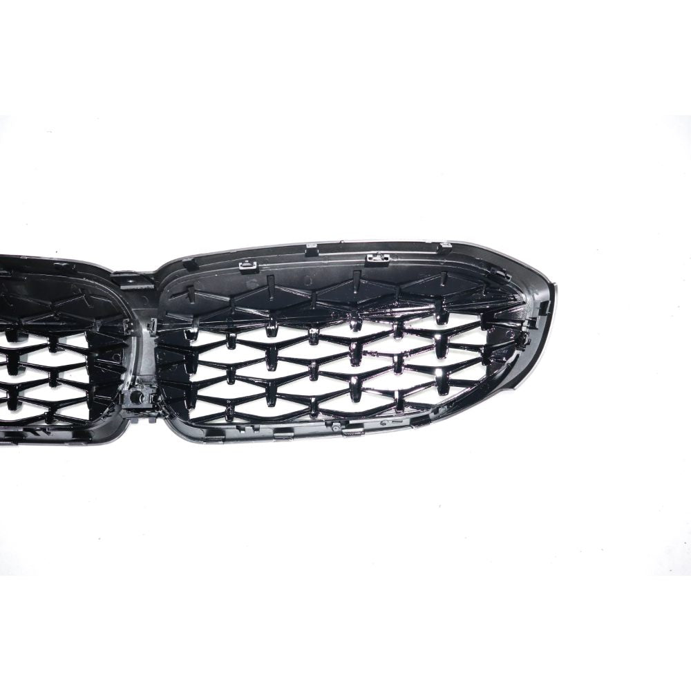 BMW G20 330i and M340i ABS diamond front grille by Palenon Performance, featuring sleek black design and premium finish.