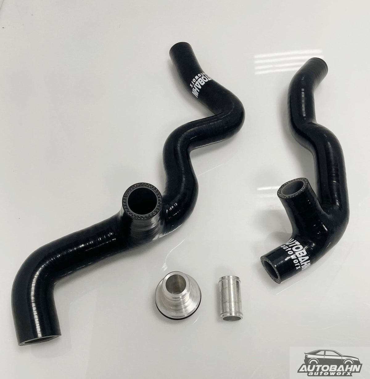 Autobahn Autoworx PCV engine breather hose kit for VW MK4 Golf, Jetta, Beetle MK1, and Audi TT 1.8T engine components.