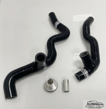 Autobahn Autoworx PCV engine breather hose kit for VW MK4 Golf, Jetta, Beetle MK1, and Audi TT 1.8T engine components.