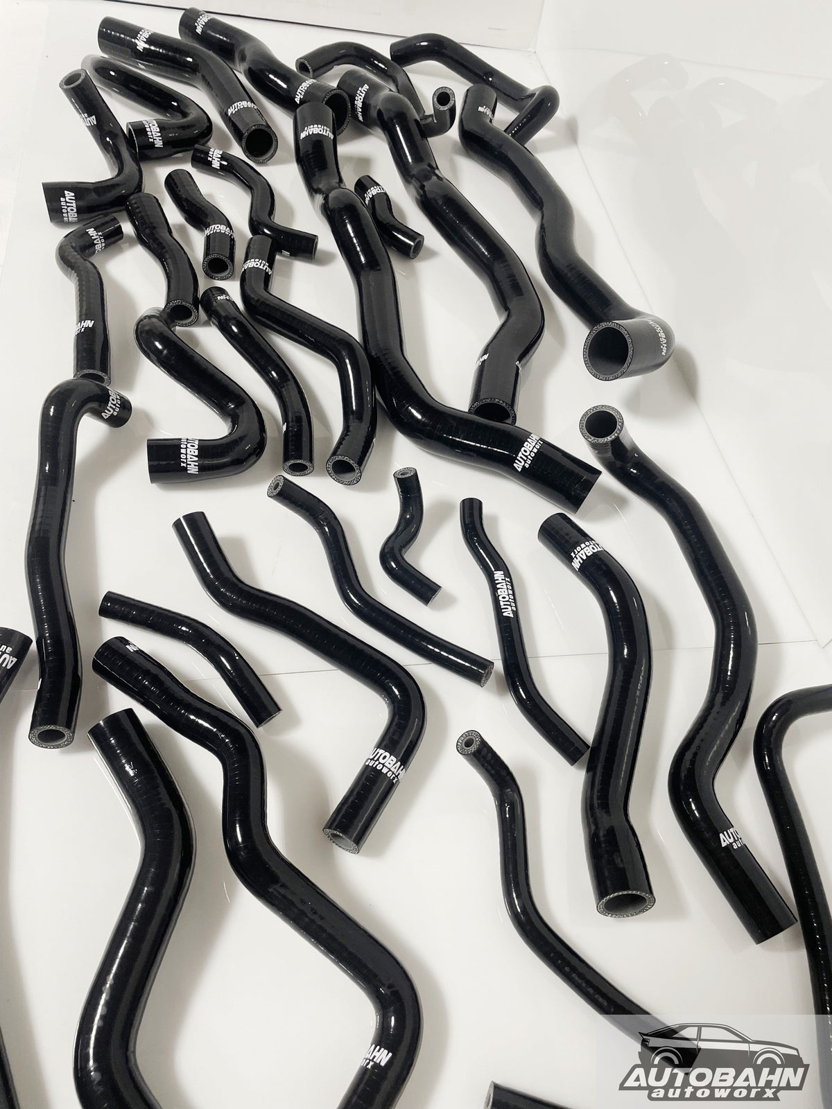 Autobahn Autoworx coolant hose kit for VW Golf, Jetta, Beetle, Passat, CC, EOS, and Audi A3 1.8/2.0 TSI engines.
