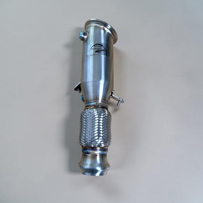 Palenon Performance N26 & N20 Race Downpipe for BMW F Series 320i, 328i, 420i, 428i, 528i, 228i, 220i engine shown
