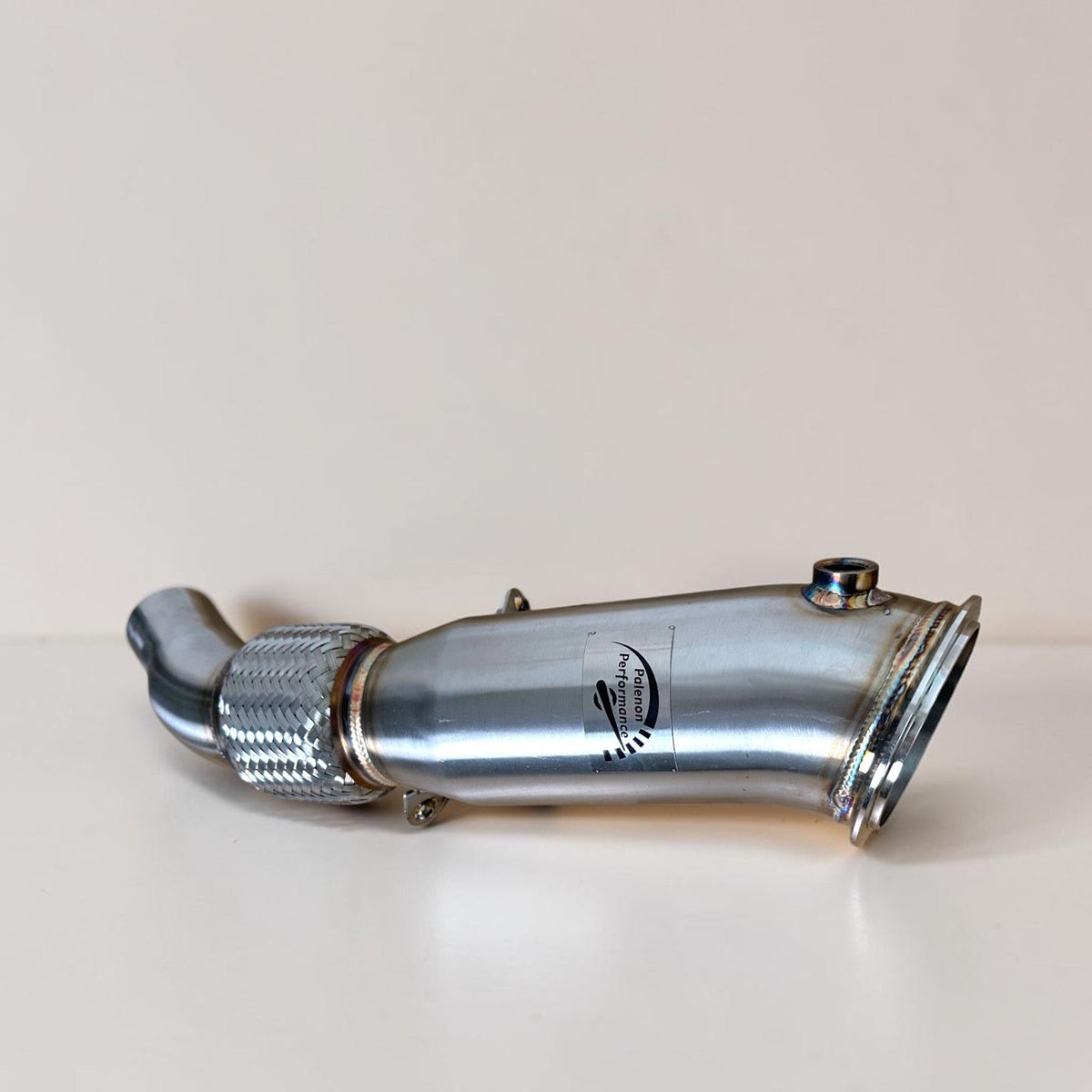 Palenon Performance N26 & N20 Race Downpipe for BMW F Series 320i, 328i, 420i, 428i, 528i, 228i, 220i, close-up view