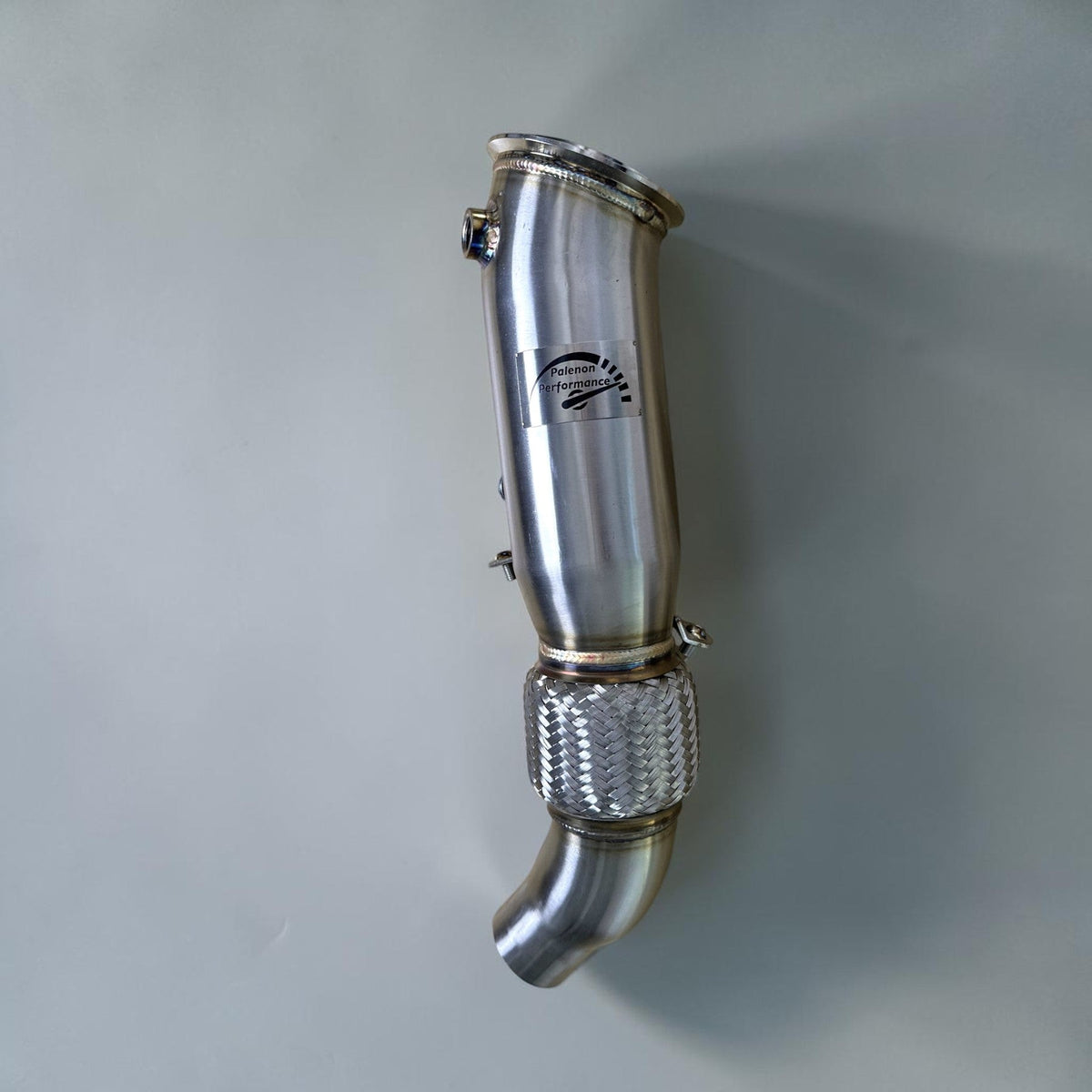 Palenon Performance N26 & N20 Race Downpipe for BMW F Series 320i, 328i, 420i, 428i, 528i, 228i, 220i, close-up view