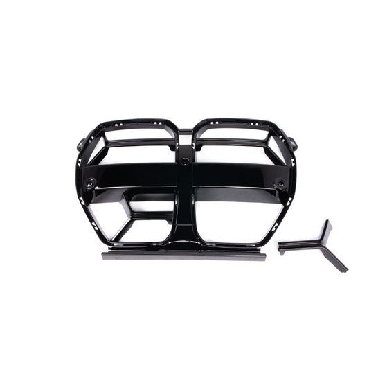 CF grille for BMW G80 G82 M3 M4, CSL Type ABS kidney front grille by Palenon Performance, showcasing its sleek design and finish.