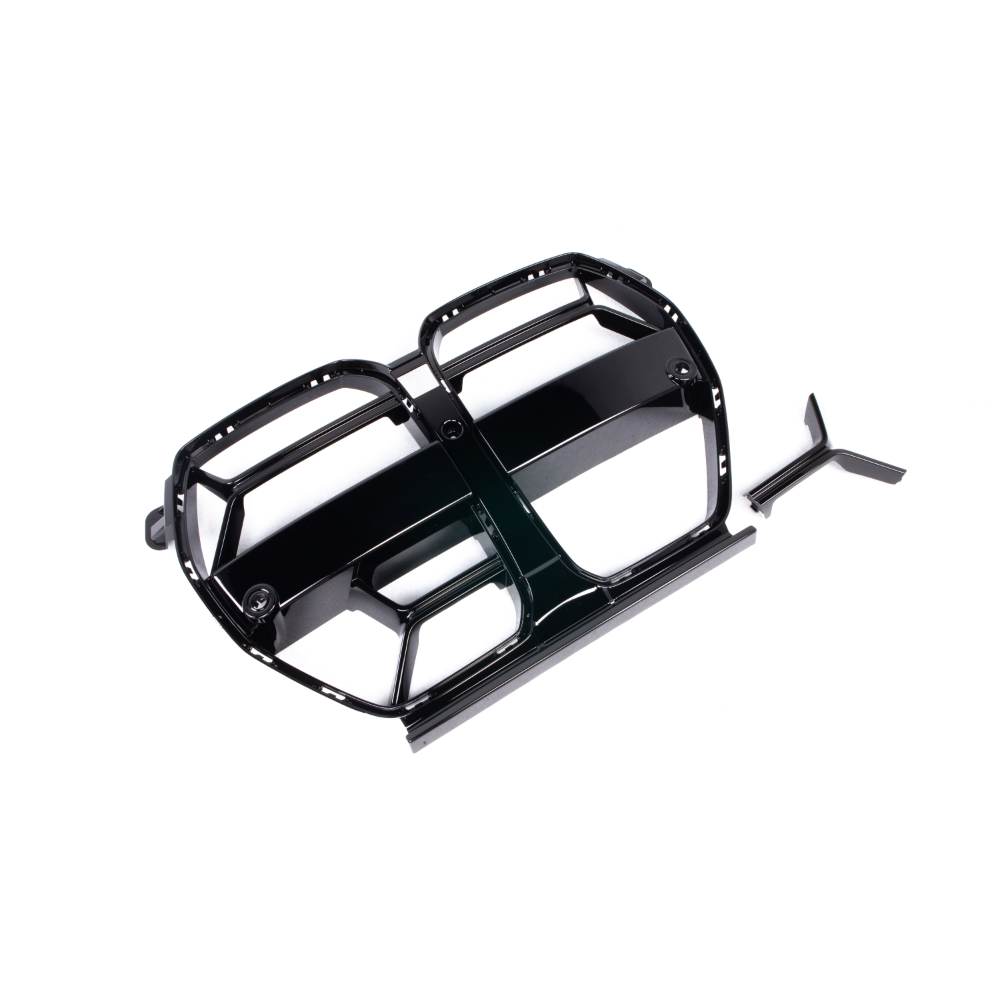 Palenon Performance CSL Type ABS kidney front grille in carbon fiber for BMW G80 G82 M3 M4, featuring a sleek, sporty design.
