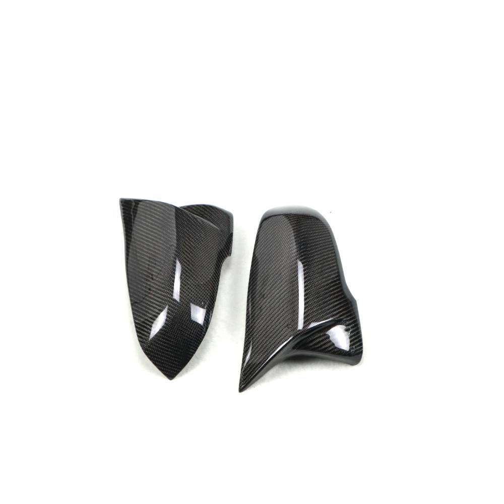 Carbon fiber M style mirror caps for BMW F40, F44, X1 F48, X2 F39, Z4 G29, and Toyota Supra A90/A91 from Palenon Performance
