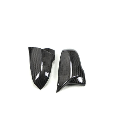 Carbon fiber M style mirror caps for BMW F40, F44, X1 F48, X2 F39, Z4 G29, and Toyota Supra A90/A91 from Palenon Performance