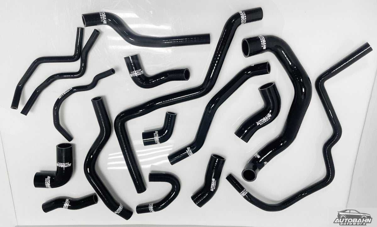 Autobahn Autoworx VW Mk5 Golf Jetta GTI GLI Mk6 Golf R 2.0T FSI Coolant Hose Kitl - AudiGear.com - Hose Kits
