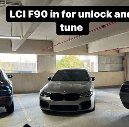 BMW ECU with Bootmod3 tuning and full unlock service, showing the ECU unit ready for installation and software upgrade.