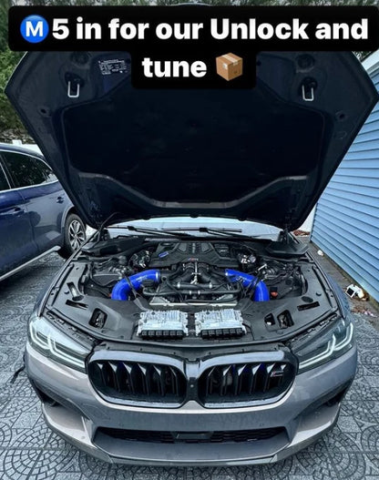 BMW ECU with BOOTMOD3 Tuning, showing the unlocked ECU chip and tuning interface for full engine performance upgrade.