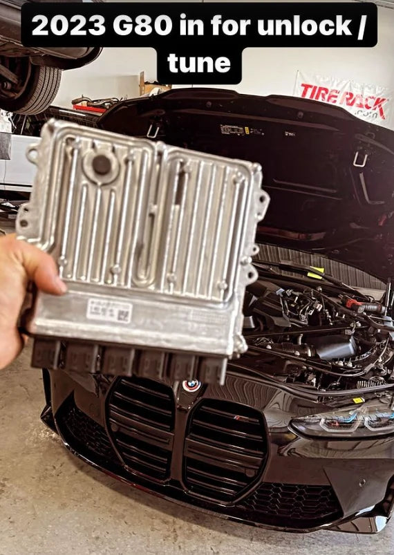 BMW ECU with Bootmod3 tuning and full unlock, showing the ECU component ready for performance upgrade.