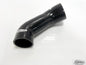 Autobahn Autoworx Audi A4 B7 2.0T turbo inlet pipe hose kit, black silicone hose with clamps, for engine airflow upgrade.