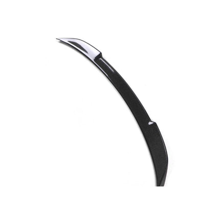 Carbon fiber BMW F87 M2 and F22 CS style trunk spoiler with aerodynamic design from Palenon Performance.