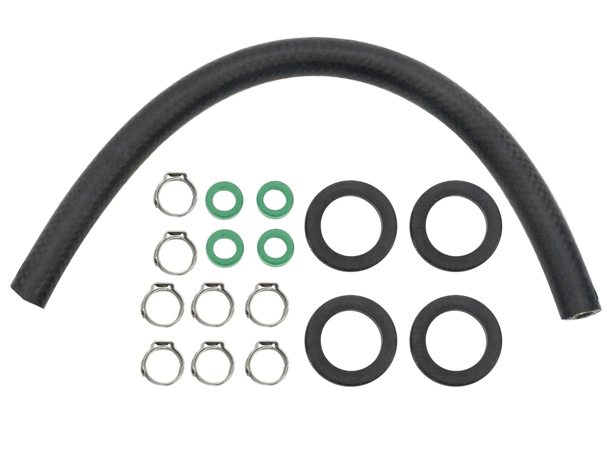 GoWesty fuel injector reseal kit featuring replacement hoses and sealing components for engine maintenance.