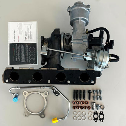 Genuine OEM remanufactured 2.0L EA888 turbocharger for 2011–2017 Audi, part 06H145703S