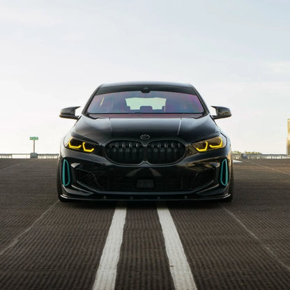 K2 Industries BMW 1 Series F40 F44 DRL module, LED daytime running lights for 2019-2024 models, close-up view of the module.