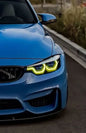 K2 Industries BMW 3/4 Series F80 F33 F83 F32 F82 DRL Module 2011-2020, close-up of the LED daytime running light module