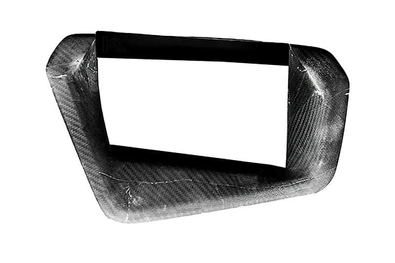 BMW X4 M F98 G02 LCI carbon fiber HUD cover by K2 Industries, showing sleek black textured finish and precise fit for 2015+ models.