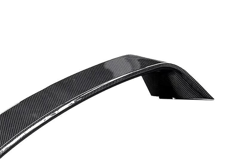 BMW 2 Series G87 M2 carbon fiber MP style wing by K2 Industries, featuring sleek aerodynamic design and lightweight construction.