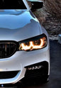 BMW 5 Series G30 G31 G38 CSL Vibrant DRL Module by K2 Industries, close-up view of the LED daytime running light module.