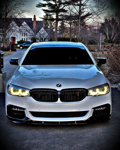 BMW 5 Series G30 G31 G38 CSL Vibrant DRL Module by K2 Industries installed on vehicle's front lighting system
