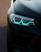 BMW 5 Series G30 G31 G38 CSL Vibrant DRL Module by K2 Industries, showing the bright LED daytime running light component.