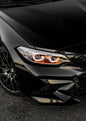 K2 Industries BMW 2 Series F87 DRL Module (2014-2021) installed, showcasing the LED daytime running light component.