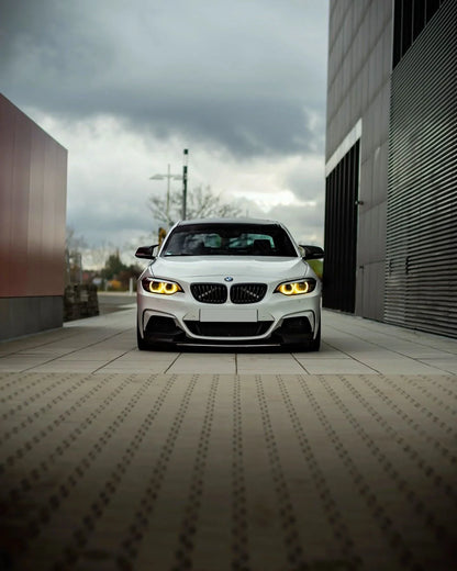 BMW 2 Series F87 DRL module by K2 Industries, automotive daytime running light component for 2014-2021 models.