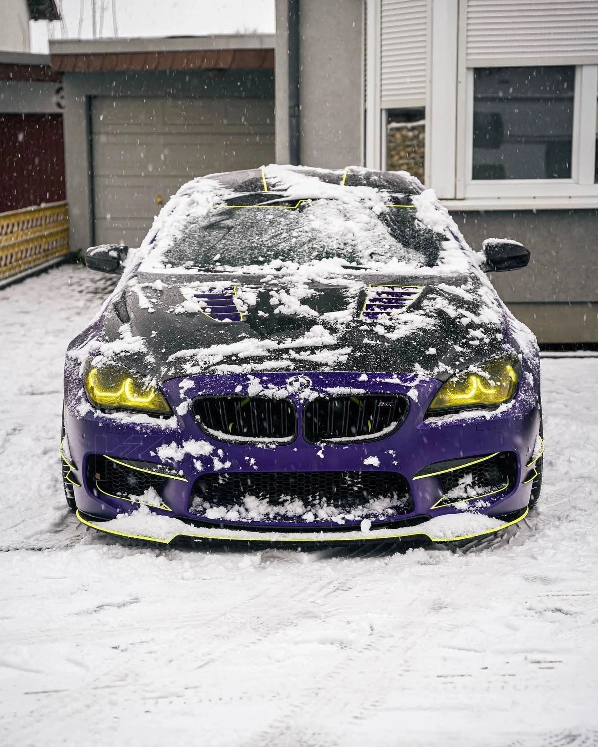 K2 Industries BMW 6 Series M6 F06 F12 F13 DRL Module for 2011-2018 models, close-up of the LED daytime running light component.