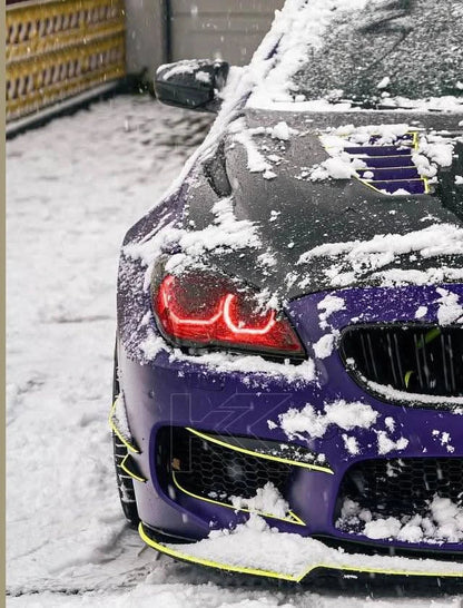 K2 Industries BMW 6 Series M6 DRL module for F06 F12 F13 models from 2011 to 2018, showing the LED daytime running light component.