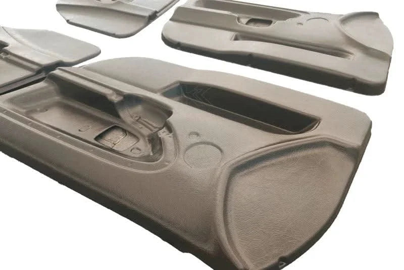 Lightweight door cards for BMW 3 Series E36 Sedan by K2 Industries, showing sleek trim panels for driver and passenger doors.