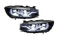 BMW 3 Series F34 GT LED projector lens headlights by K2 Industries, showing sleek headlight assembly with modern lighting technology.