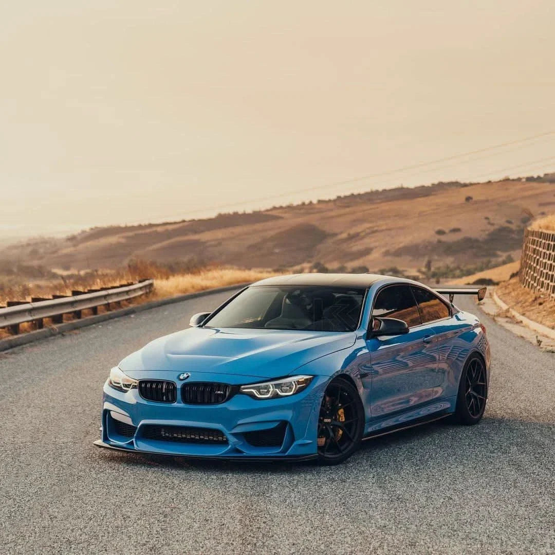 K2 Industries BMW 4 Series F32 F33 F82 F83 M4 F80 M3 LED headlights with IKON style design, 2014-2019 models.