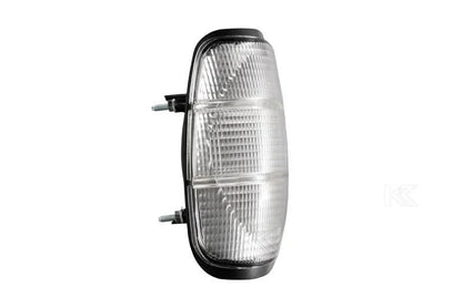 BMW 3 Series E30 facelift clear tail lights by K2 Industries, showing the sleek, transparent design for model years 1987 to 1994.