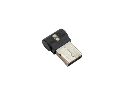 GoWesty USB Micro Map Light with LED, compact portable lighting device showing illuminated LED bulb and USB connection