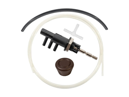GoWesty OEM-style vacuum switch kit for lockers or decouplers, featuring a compact switch with wiring for vehicle vacuum systems.