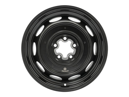 16-inch alloy wheel for Mobelwagen Interceptor buses and Vanagons by GoWesty, featuring a sleek, durable design.